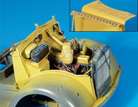 Plus model 313 Engine-compartment detail set Opel Blitz - Tamiya 1:35