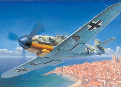 Trumpeter 02292 Самолет Мессершмитт BF 109F-4 1/32