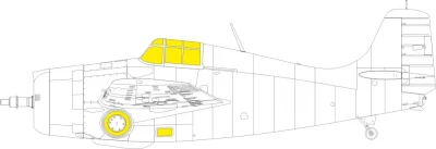 Eduard EX904 Mask F4F-4 TFace (EDU) 1/48