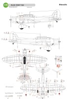 Art Scale 200-D32061 Aichi D3A1 VAL - STENCILS - Imperial Japanese Army Air Service 1/32