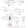 Art Scale 200-D32061 Aichi D3A1 VAL - STENCILS - Imperial Japanese Army Air Service 1/32