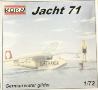 Kora Model 7224 Jacht 71 WWII Germ.Gl. 1/72