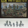 Caesar Miniatures H071 U.S. Infantry (WWII) WWII Set II 1/72
