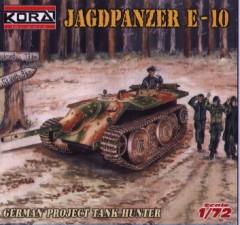 Kora Model A7210 Jagdpanzer E10/Project 1/72