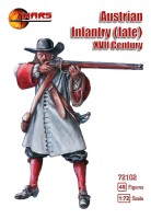 Mars MAR72102 Austrian Infantry (late) XII century 1/72