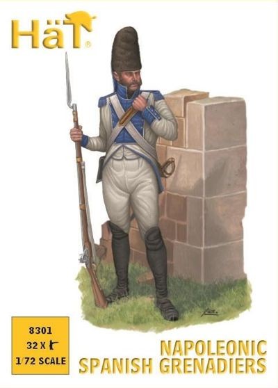 HAT 8301 Napoleonic Spanish Grenadiers 1/72