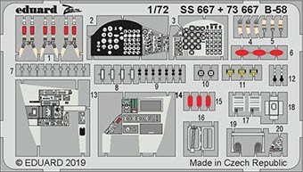 Eduard SS667 1/72 B-58 (ITA)