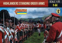 Strelets STR20072 Highlanders Standing Order Arms Napoleonic 1/72
