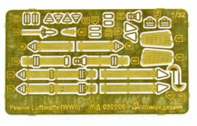 Микродизайн 032206 Ремни самолетов Люфтваффе 1/32