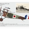 Copper State Models 32014 Самолет Nieuport 11 поздний 1/32