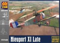 Copper State Models 32014 Самолет Nieuport 11 поздний 1/32
