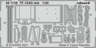 Eduard 491139 SET TF-104G late (KIN)