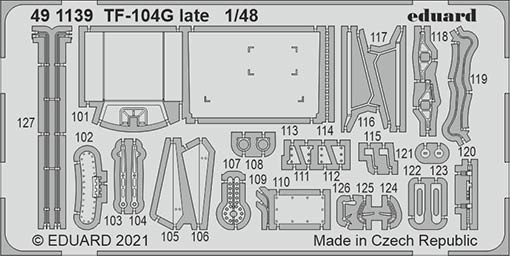 Eduard 491139 SET TF-104G late (KIN)