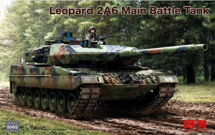 RFM 5065 Leopard 2A6 Main Battle Tank 1/35