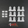 ЭВМ RS35138 КВ-1 поддерживающие катки ЧКЗ 1/35