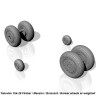 Armory ARAW72047 Yakovlev Yak-28 wheels with weighted tires/tyres - universal 1/72
