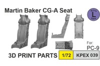 Kovozavody Prostejov EX039 Martin Baker CG-A Seat (for PC-9) 1/72