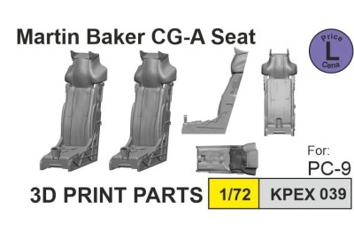 Kovozavody Prostejov EX039 Martin Baker CG-A Seat (for PC-9) 1/72