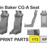 Kovozavody Prostejov EX039 Martin Baker CG-A Seat (for PC-9) 1/72