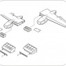 CMK 4241 Mosquito Wing mounted coolers for TAM 1/48