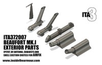 Inside the Armour ITA372002 Bristol Beaufort Exterior Parts 1/72