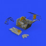 Eduard 648479 BRASSIN 1/48 Bf 109G-10/U4 cockpit (EDU)
