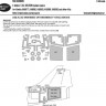 New Ware NWA-M0805 1/48 Mask F-104G/J TAIL SECTION (KIN)