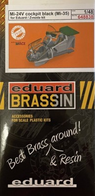 Eduard 648838 BRASSIN Mi-24V cockpit black (Mi-35) (ED/ZVE) 1/48