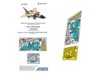 Микродизайн 048064 МиГ-23МЛ/МЛД (Trumpeter) цветные приборные доски 1/48