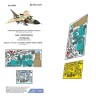 Микродизайн 048064 МиГ-23МЛ/МЛД (Trumpeter) цветные приборные доски 1/48
