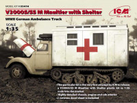 ICM 35414 Ford V3000S/SS M Maultier with Shelter 1/35