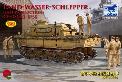 Bronco CB35020 Land-Wasser-Schlepper /late production/ 1/35