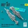 Reskit 32492 GBU-62 (JDAM-ER) bombs w/ pylons for Su-27 1/32