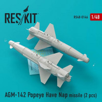 Reskit RS48-0146 AGM-142 Popeye Have Nap missile (2 pcs.) 1/48