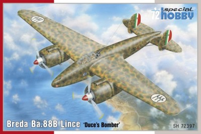 Special Hobby SH72397 Breda Ba.88B Lince 'Duce's Bomber' (re-issue) 1/72