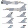 Model Maker Decals D72137 Hellenic Air Force F-16's Squadrons 1/72