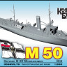 Combrig 3566WL/FH German M 50 Minesweeper, 1916 1/350
