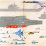 Print Scale 700-001 VARYAG Soviet Aircraft Carrier (wet decal) 1/700