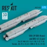 Reskit 72516 GBU-39 SDB (8 pcs) and BRU-61 (2 pcs.) 1/72