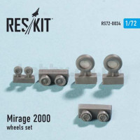 ResKit RS72-0034 Mirage 2000 wheels set 1/72