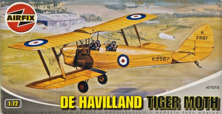 Airfix A01015 De Havilland Tiger Moth 1/72