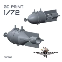 77 Propeller 77PRP786 FAB-100 Soviet WWII bombs (2 pcs.) 1/72