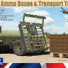 Gecko Models 35GM0037 British Ammo Boxes & Transport Trailer 1/35