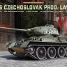 Miniart 37078 T-34-85 Czechoslovak Prod. Late (6x camo) 1/35