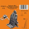 CMK P72013 Typhoon Mk.I Gun Sight & Seat Correction Set 1/72