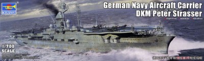 Trumpeter 06710 Немецкий Авианосец Петер Штрассер 1/700