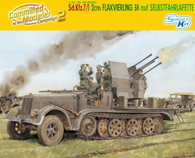 Dragon 6525 Sd.Kfz. 7/1 2 cm Flak 38 1/35