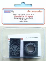 AML AMLA72106 Henschel Hs 123 engine (FLY) 1/72