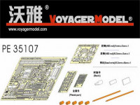 Voyager Model PE35107 Photo Etched set for Pz.kPfw.IV ausf B/C (For DRAGON 6297 ) 1/35