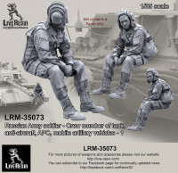 LiveResin LRM35073 Экипаж ЗРК ТОР - отдыхающий боец1 1/35